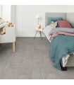 Parquet stratifié Ocean+ Lame XL - Jazz Light Grey 1004 - Résistant à l'eau - 2038 x 241 x 12 mm