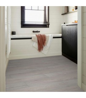 Parquet stratifié Ocean+ Lame XL - Jazz Light Grey 1004 - Résistant à l'eau - 2038 x 241 x 12 mm