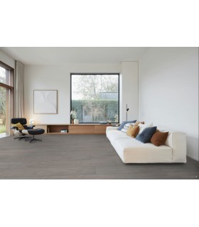 Parquet stratifié Ocean+ Lame XL - Jazz Light Grey 1004 - Résistant à l'eau - 2038 x 241 x 12 mm