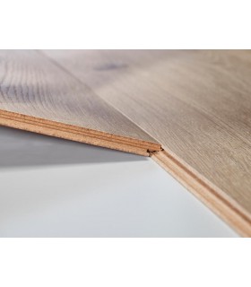 Parquet stratifié Ocean+ 8V4 - Bloom Light Brown - Résistant à l'eau - 1288 x 190 x 8 mm