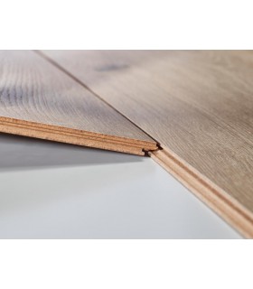 Parquet stratifié Ocean+ 8V4 - Bloom Warm Natural - Résistant à l'eau - 1288 x 190 x 8 mm