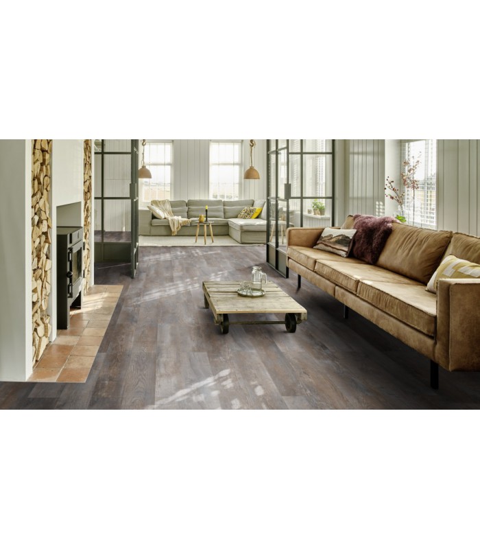 Dalles Vinyles - A coller - Moduleo Roots 40 - Country oak 24958  - 132 X 19,6 cm