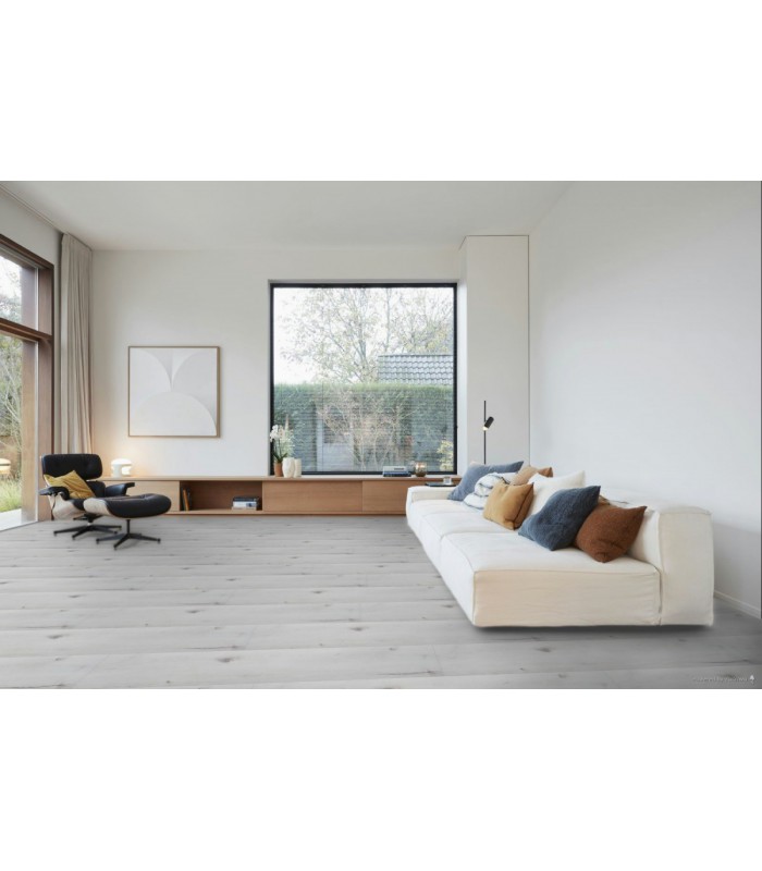 Lames Vinyles Spirit Pro Click Comfort 55 - Country White Grey - réf. 60001434 - 1511 x 228 x 5,5 mm