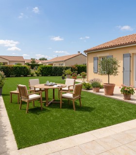 Gazon Synthétique 32mm - AUGUSTA - à la coupe sur mesure - Largeur 4 mètres