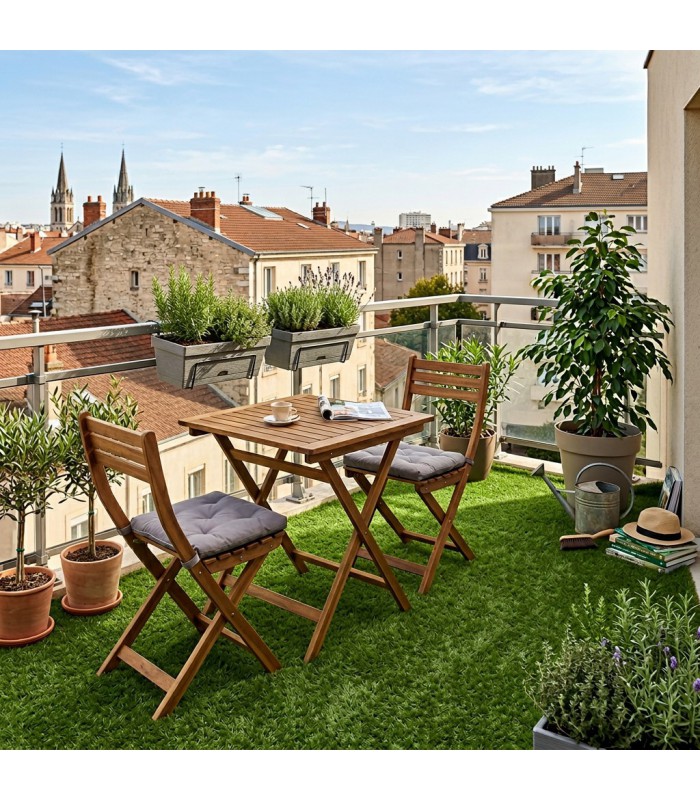 Gazon Synthétique 22mm - MAYA - à la coupe sur mesure - Largeur 4 mètres