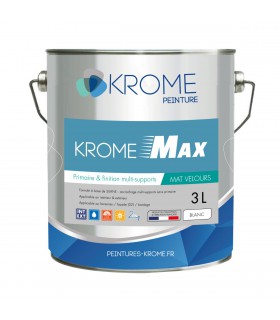 Krome Max primaire et finition teintable multisupports