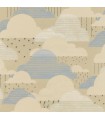 PANORAMIQUE KOMAR HAPPY CLOUDS L 200 X H 250 CM, 4 LES