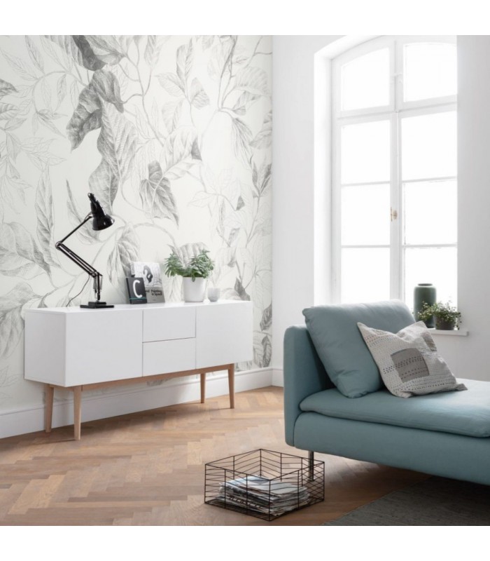 PANORAMIQUE KOMAR JEU DE FEUILLE L 200 X H 250 CM, 4 LES