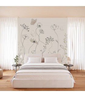 PANORAMIQUE KOMAR EASY BREEZY L 200 X H 250 CM, 4 LES