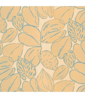 PANORAMIQUE KOMAR LEAF LULLABY L 300 X H 250 CM, 6 LES