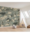 PANORAMIQUE KOMAR WOBBLE ZOO L 300 X H 250 CM, 6 LES