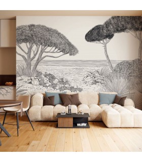 PANORAMIQUE KOMAR SHORELINE L 300 X H 250 CM, 6 LES