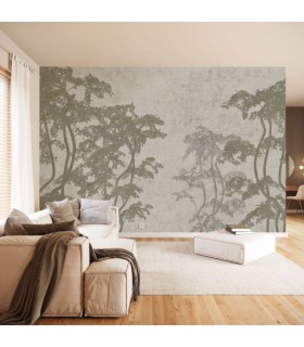 PANORAMIQUE KOMAR DANCING TREES L 350 X H 250 CM, 7 LES