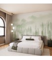 PANORAMIQUE KOMAR BLURRY WOODS L 350 X H 250 CM, 7 LES