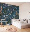 PANORAMIQUE KOMAR WOOD NIGHT L 350 X H 250 CM, 7 LES