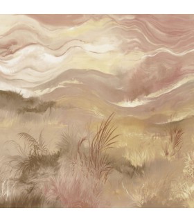 PANORAMIQUE KOMAR SUNSET SPRAY L 350 X H 250 CM, 7 LES