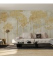 PANORAMIQUE KOMAR GOLDEN PINES L 400 X H 250 CM, 8 LES