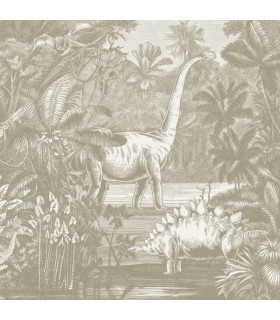 PANORAMIQUE KOMAR JURASSIC KINGD L 400 X H 250 CM, 8 LES