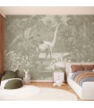 PANORAMIQUE KOMAR JURASSIC KINGD L 400 X H 250 CM, 8 LES