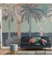 PANORAMIQUE KOMAR PATTERNED PALM L 400 X H 250 CM, 8 LES