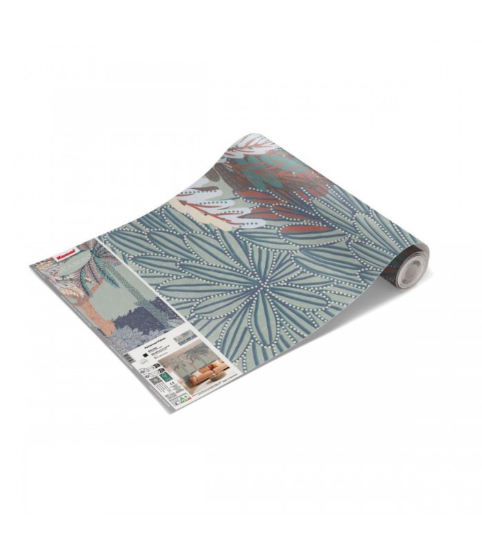 PANORAMIQUE KOMAR PATTERNED PALM L 400 X H 250 CM, 8 LES