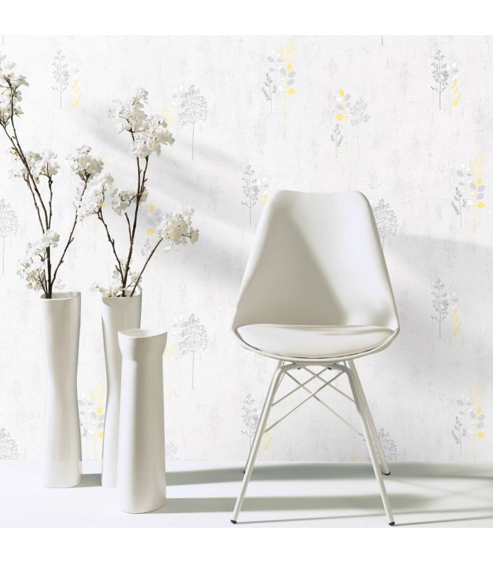 PP EXP FEUILLAGE JAUNE GRIS