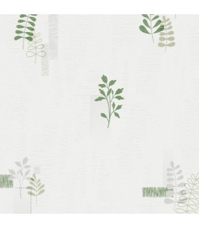 PP EXP FEUILLAGE VERT TAUPE