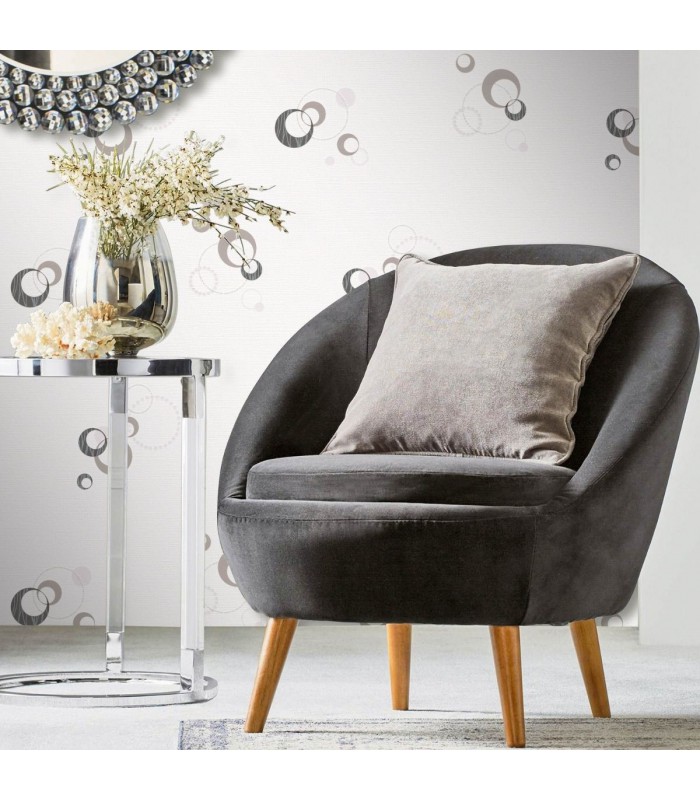 PP EXP MOTIF CERCLE BEIGE TAUP