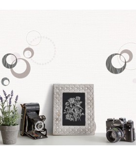 PP EXP MOTIF CERCLE BEIGE TAUP