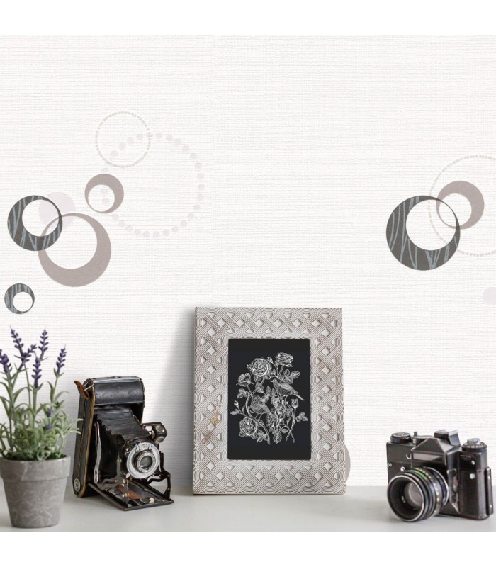 PP EXP MOTIF CERCLE BEIGE TAUP