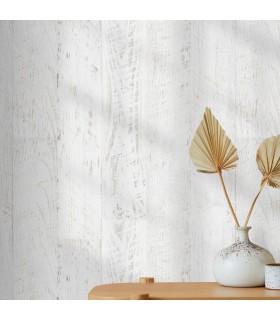 PAPIER PEINT BOIS BLANC