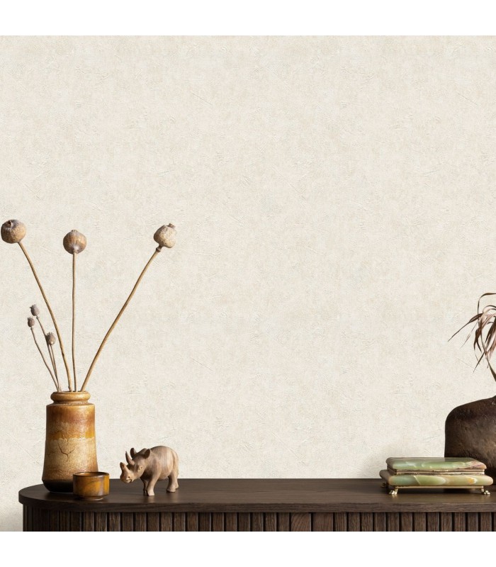 PAPIER PEINT UNI BEIGE
