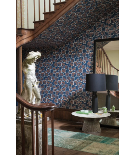 Papier Peint SHOUCHIKUBAI - REF 45-04 - CORE METALLISE FARROW&BALL