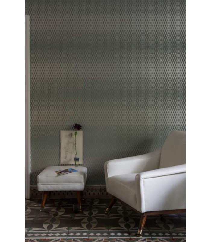Papier Peint LATTICE - REF 35-04 - CORE METALLISE FARROW&BALL