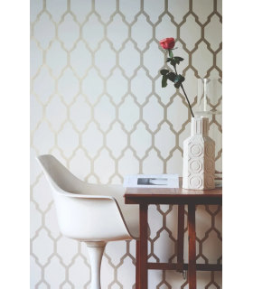 Papier Peint TESSELLA - REF 36-10 - CORE METALLISE FARROW&BALL
