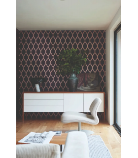 Papier Peint TESSELLA - REF 36-13 - CORE METALLISE FARROW&BALL