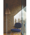 Papier Peint TOURBILLON - REF 48-09 - CORE METALLISE FARROW&BALL