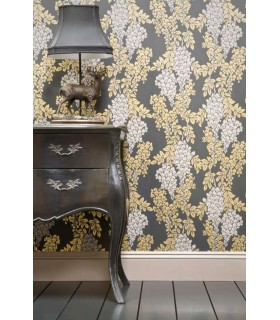 Papier Peint WISTERIA - REF 22-06 - CORE METALLISE FARROW&BALL