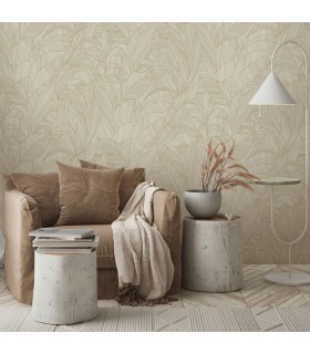 PP INT EXP FEUILLAGE TAUPE