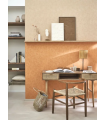 Papier peint VALLAURIS CAFE LATTE - Collection Échappée Belle - CASADECO - Réf.ECHA89851424