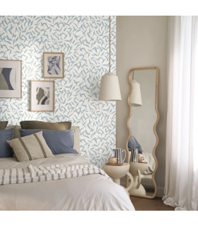 Papier peint  CLOS DES OLIVIERS BLEU HORIZON - Collection Échappée Belle - CASADECO - Réf.ECHA89846216