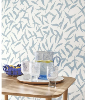 Papier peint  CLOS DES OLIVIERS BLEU HORIZON - Collection Échappée Belle - CASADECO - Réf.ECHA89846216