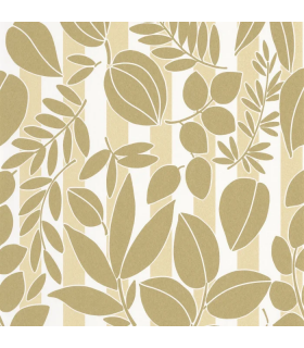 Papier peint  RAMATUELLE VERT OLIVE - SABLE - Collection Échappée Belle - CASADECO - Réf.ECHA89827101