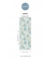 Papier Peint BANDOL BLEU OCEAN - Collection AZUR - CASELIO - Réf. AZU105446787