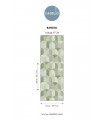 Papier Peint BANDOL VERT MOUSSE - Collection AZUR - CASELIO - Réf. AZU105447776