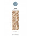 Papier Peint BANDOL TERRACOTA - Collection AZUR - CASELIO - Réf. AZU105448465