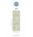 Papier Peint CASSIS VERT KAKI JAUNE - Collection AZUR - CASELIO - Réf. AZU105457243