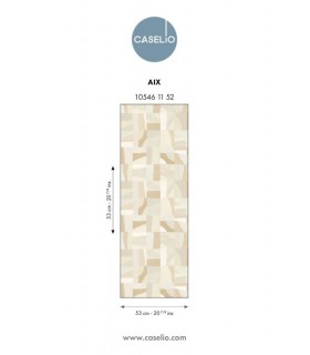 Papier Peint AIX BEIGE - Collection AZUR - CASELIO - Réf. AZU105461152