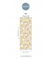 Papier Peint AIX BEIGE JAUNE - Collection AZUR - CASELIO - Réf. AZU105461228