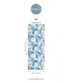 Papier Peint AIX BLEU AZUR - Collection AZUR - CASELIO - Réf. AZU105466075